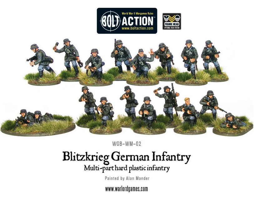 Infantería Alemana Blitzkrieg Bolt Action - Imagen 2