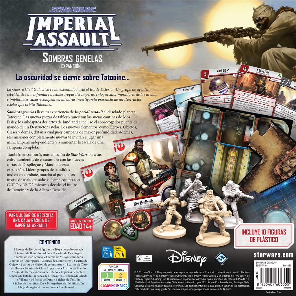 SW Imperial Assault: Sombras gemelas - Imagen 3