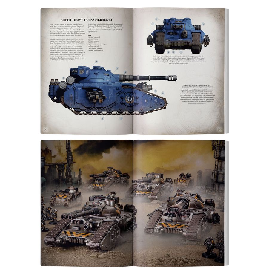 Journal Tactica: Mailed Fist – Legiones Astartes Super-heavy Tanks (Inglés) - Imagen 2