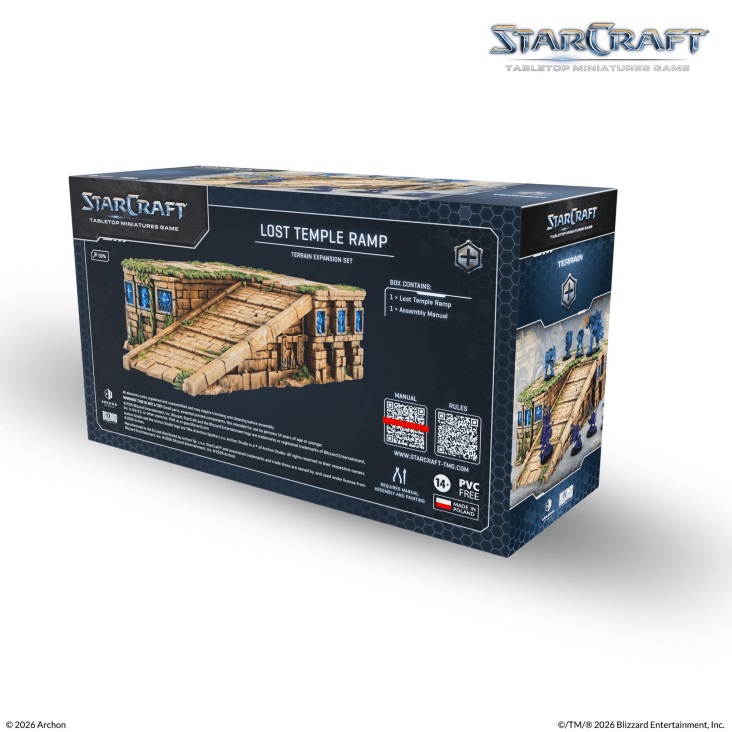 StarCraft® LOST TEMPLE RAMP - TERRAIN EXPANSION SET - Imagen 3