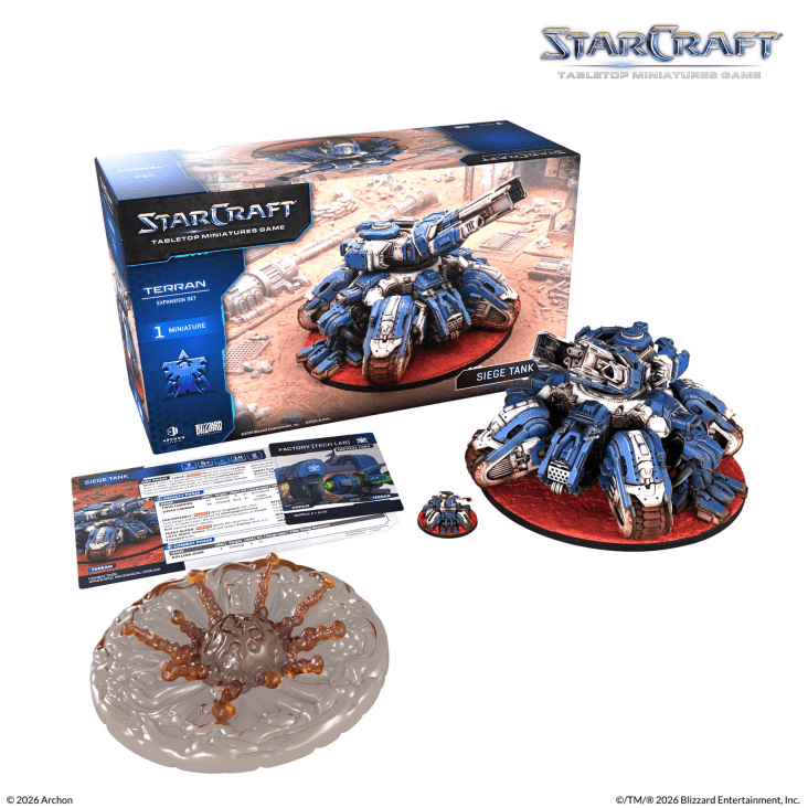 StarCraft® SIEGE TANK - TERRAN - EXPANSION SET - Imagen 2