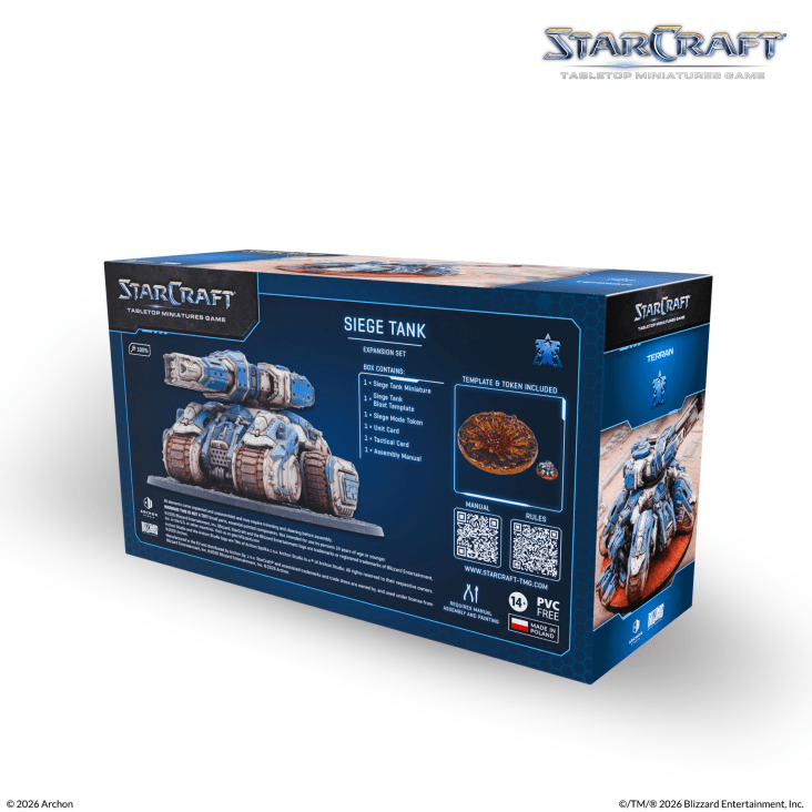 StarCraft® SIEGE TANK - TERRAN - EXPANSION SET - Imagen 4
