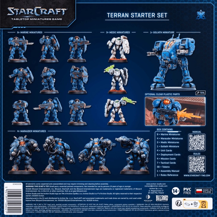 StarCraft® TERRAN STARTER SET - Imagen 7
