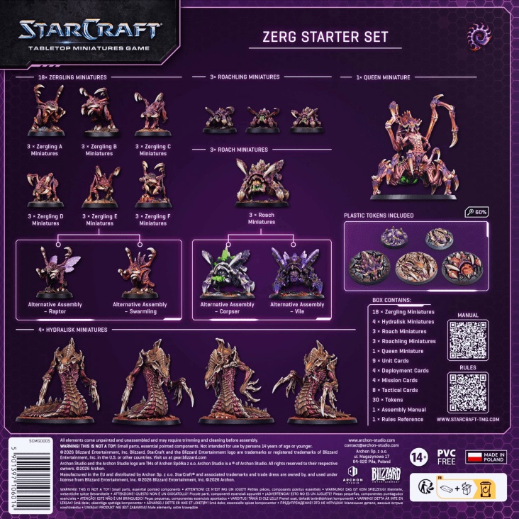 StarCraft® ZERG STARTER SET - Imagen 9